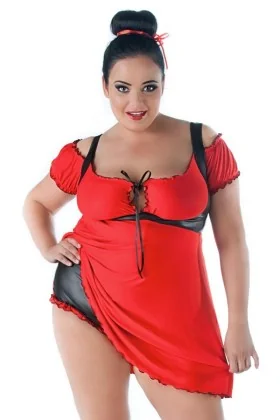 ♥ Rotes Chemise Sw/110 Andalea Sexy Work Kollektion ♥