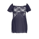 Rhiannon Chemise Schwarz von Anais Size Plus | Fesselliebe.de