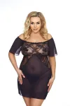 Rhiannon Chemise Schwarz von Anais Size Plus kaufen - Fesselliebe