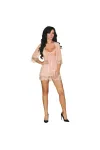 Aksinya Chemise/Morgenmantel Beige von Cofashion Lingerie kaufen - Fesselliebe