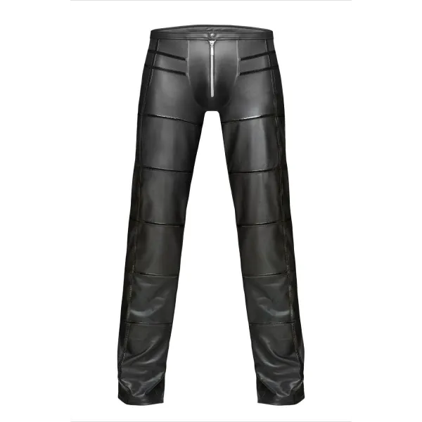 ♥ Schwarze Lange Hose H021 von Noir Handmade ♥ kaufen | Fesselliebe