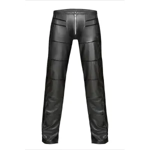 ♥ Schwarze Lange Hose H021 von Noir Handmade ♥ kaufen | Fesselliebe
