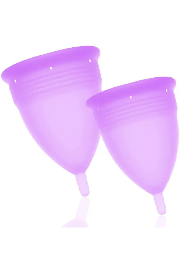 FDA SILIKON-MENSTRUALCUP PACKUNGSGRÖSSE S + L LILA VON STERCUP kaufen - Fesselliebe