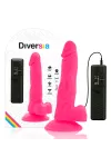 FLEXIBLER VIBRIERENDER DILDO 18 CM - ROSA VON DIVERSIA kaufen - Fesselliebe