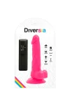 FLEXIBLER VIBRIERENDER DILDO 18 CM - ROSA VON DIVERSIA kaufen - Fesselliebe