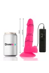 FLEXIBLER VIBRIERENDER DILDO 18 CM - ROSA VON DIVERSIA kaufen - Fesselliebe