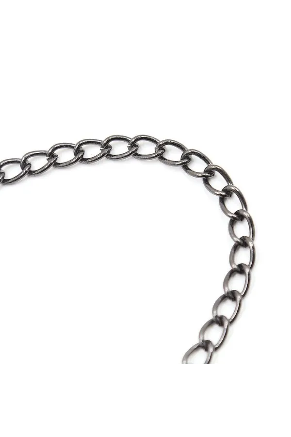 METALLKLEMMEN MIT SCHWARZER KETTE VON OHMAMA FETISH kaufen - Fesselliebe