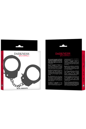 Handschellen aus Metall für Schwarze Hnde von Darkness Bondage kaufen | Fesselliebe