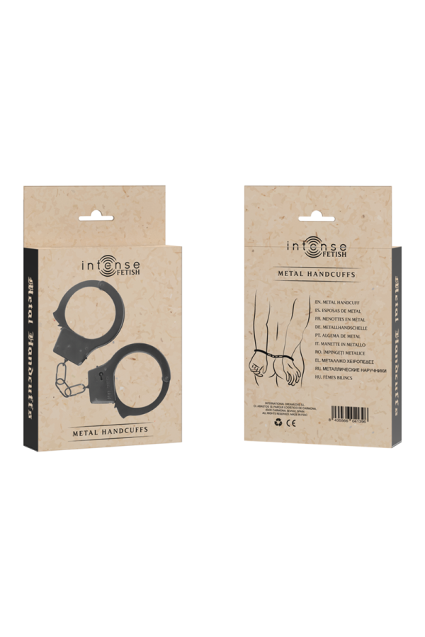 Fetish Handschellen aus Metall von Intense Fetish kaufen | Fesselliebe