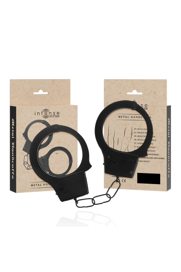Fetish Handschellen aus Metall von Intense Fetish kaufen | Fesselliebe