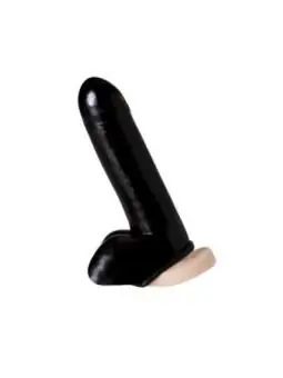 Penis- und Hodenhülle Schwarz von Latex Play kaufen - Fesselliebe
