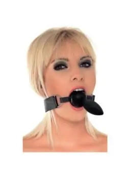 Mundknebel mit Dildo von Latex Play kaufen - Fesselliebe