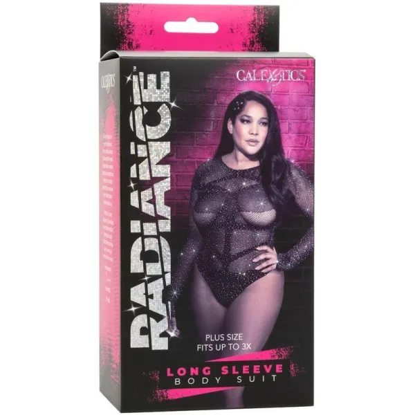 Radiance Langarm-Bodysuit Rhine Plus Size von Calexotics kaufen | Fesselliebe