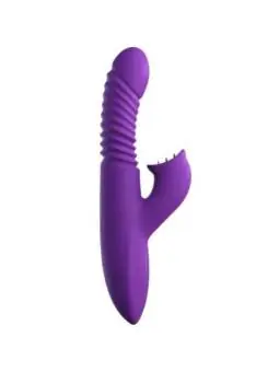 Fantasy For Her - Klitoris-Stimulator mit Wärme-Oszillations- und Vibrationsfunktion Violett kaufen - Fesselliebe