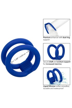 Admiral Dual Cock Cage Blau von Calexotics kaufen | Fesselliebe