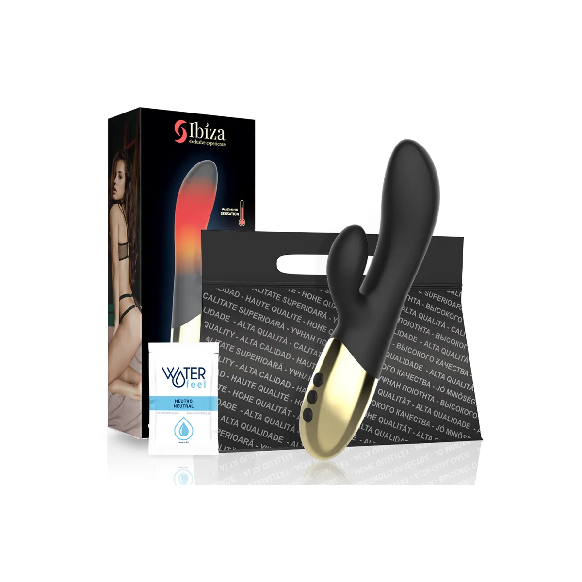 Wärmender Rabbit Vibrator von Ibiza Technology | Fesselliebe.de