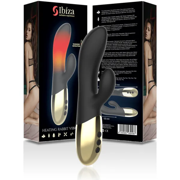 Wärmender Rabbit Vibrator von Ibiza Technology | Fesselliebe.de