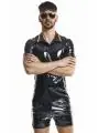PVC Polo Shirt RMRaffaeleRBW schwarz kaufen - Fesselliebe