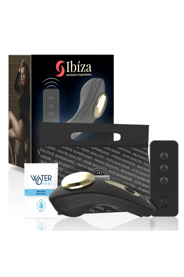 Silikon-Höschenvibrator mit Fernbedienung von Ibiza Technology kaufen - Fesselliebe