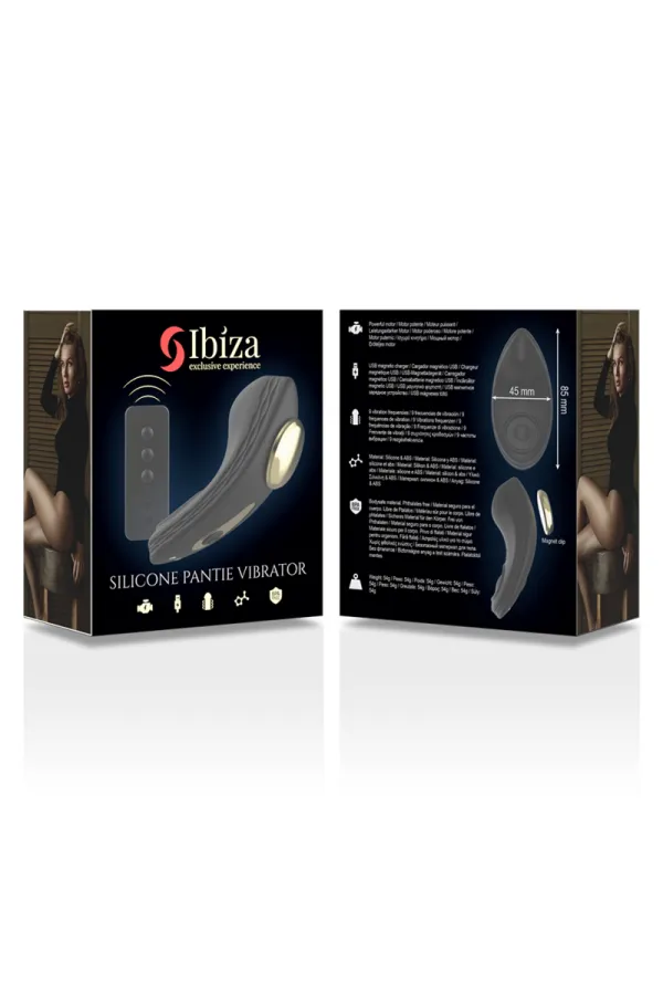 Silikon-Höschenvibrator mit Fernbedienung von Ibiza Technology kaufen - Fesselliebe