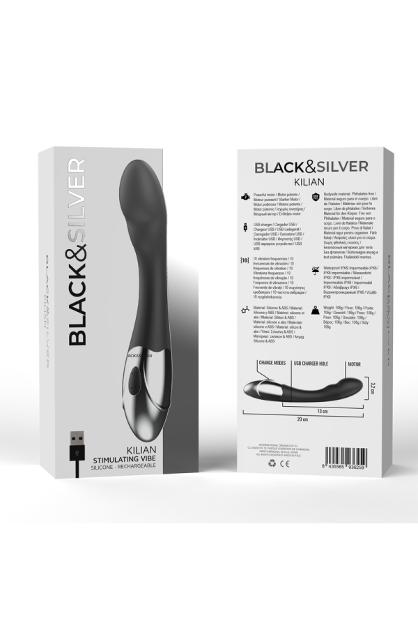 Kilian Stimulierende Vibe von Black&Silver kaufen | Fesselliebe