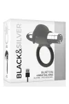 Burton Wiederaufladbarer Penisring 10 Vibrationsmodi von Black&Silver