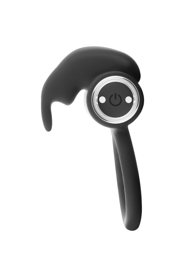 Burton wiederaufladbarer Ring 10 Vibrationsmodi von Black&Silver kaufen | Fesselliebe