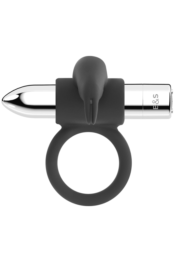 Burton wiederaufladbarer Ring 10 Vibrationsmodi von Black&Silver kaufen | Fesselliebe