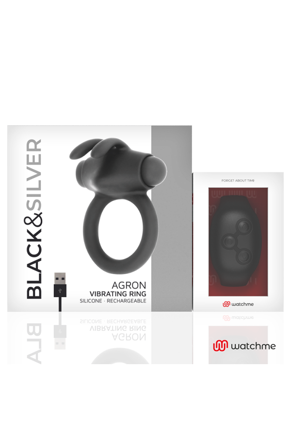 Agron Cockring-Uhr mit Fernbedienung von Black&Silver kaufen | Fesselliebe