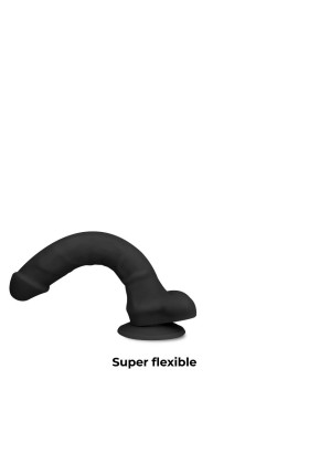 Silikon dichtes Cocksil biegsam Schwarz 24 cm von Cock Miller kaufen | Fesselliebe