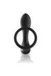 Analmassager mit Fernbedienung, Wiederaufladbares Silikon Schwarz von Black&Silver kaufen - Fesselliebe