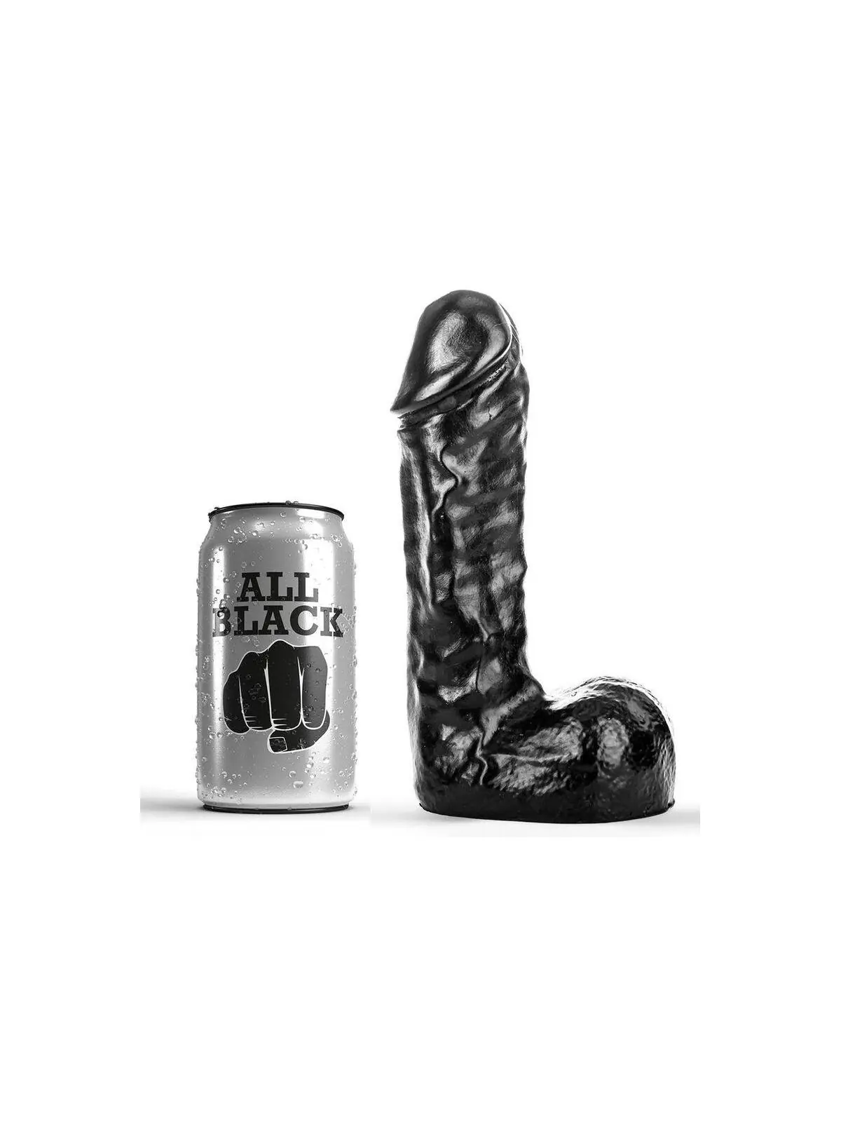 Dildo 19cm von All Black kaufen - Fesselliebe
