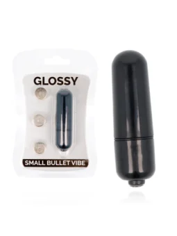 Kleiner Bullet Vibrator Schwarz von Glossy kaufen - Fesselliebe