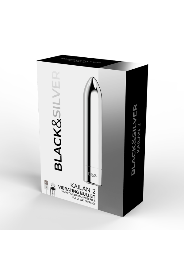 Kailan 2 Silber Vibrierende Magnetkugel von Black&Silver kaufen | Fesselliebe