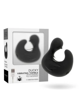 Duckymania Wiederaufladbarer Silikon-Stimulierend von Black&Silver kaufen - Fesselliebe