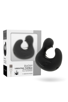 Duckymania wiederaufladbarer Silikon-Stimulierender Entenhühling von Black&Silver kaufen | Fesselliebe