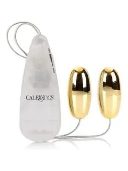 Calex Vibrierende Kugeln Gold Duo von California Exotics kaufen - Fesselliebe