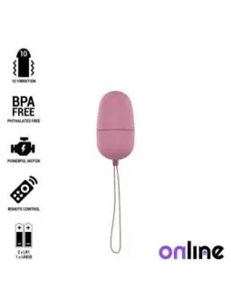 Fernsteuerbares Vibrationsei - Rosa von Online kaufen - Fesselliebe