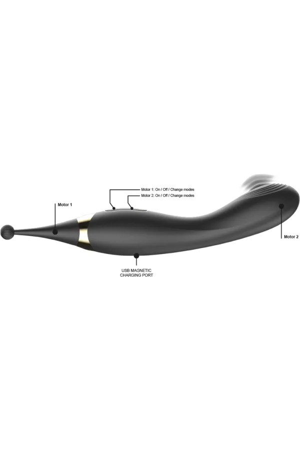 AUSTAUSCHBARER KLITORESSTIMULATOR UND PULSATIONS-G-PUNKT-VIBRATOR von Ibiza Technology kaufen - Fesselliebe