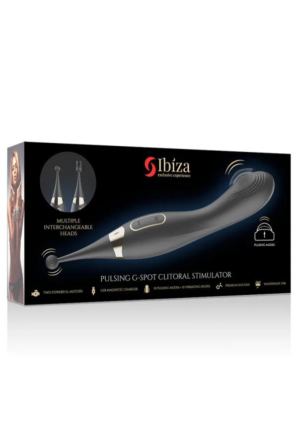 AUSTAUSCHBARER KLITORESSTIMULATOR UND PULSATIONS-G-PUNKT-VIBRATOR von Ibiza Technology kaufen - Fesselliebe