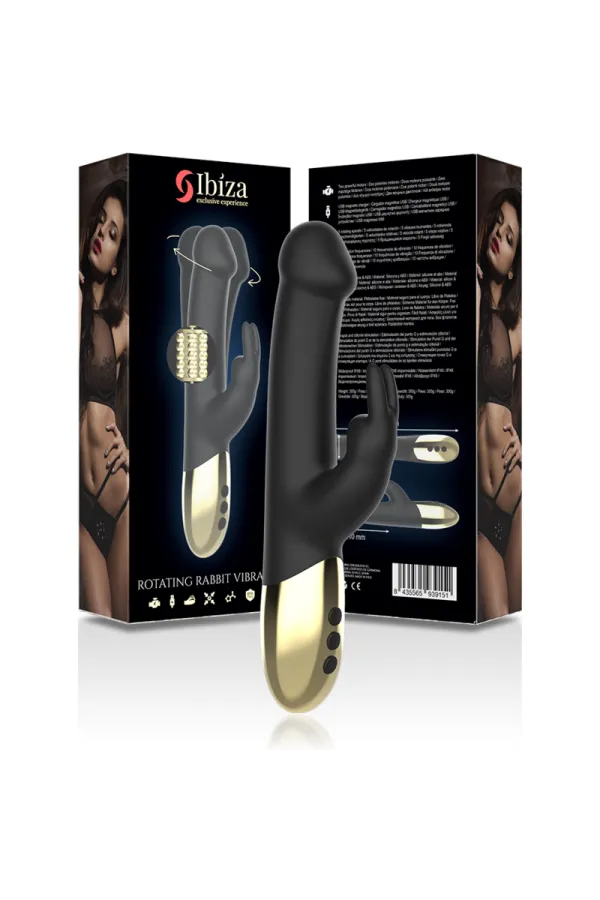 Rotierender Kaninchenvibrator von Ibiza Technology kaufen - Fesselliebe