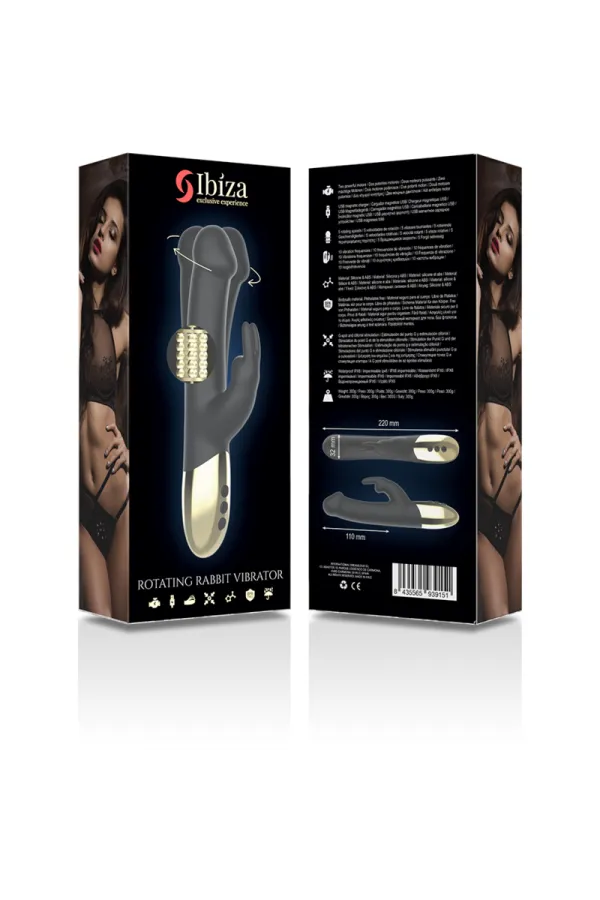 Rotierender Kaninchenvibrator von Ibiza Technology kaufen - Fesselliebe