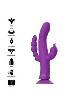 Casanova Vibrator Rabbit Silicone Triple Engine Purple von Intense Fun kaufen - Fesselliebe
