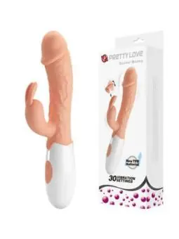Osterhasen-Vibrator mit Stimulator von Pretty Love Flirtation kaufen - Fesselliebe