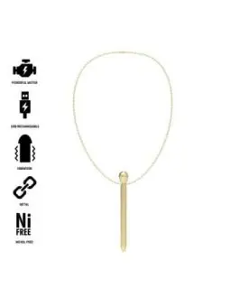 Clit Pocket Stimulator Halskette Usb-Ladegert 12 Vibrationsmodi Golden 12,2 X 1,5 von Ibiza Technology kaufen - Fesselliebe