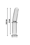 Modell 8 Dildo Borosilikatglas 14,5 X 2 cm Klar von Nebula Series By Ibiza kaufen - Fesselliebe