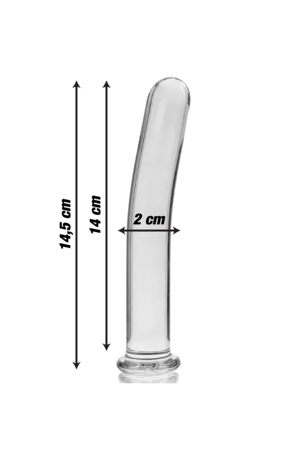 Modell 8 Dildo Borosilikatglas 14,5 X 2 cm Klar von Nebula Series By Ibiza kaufen - Fesselliebe