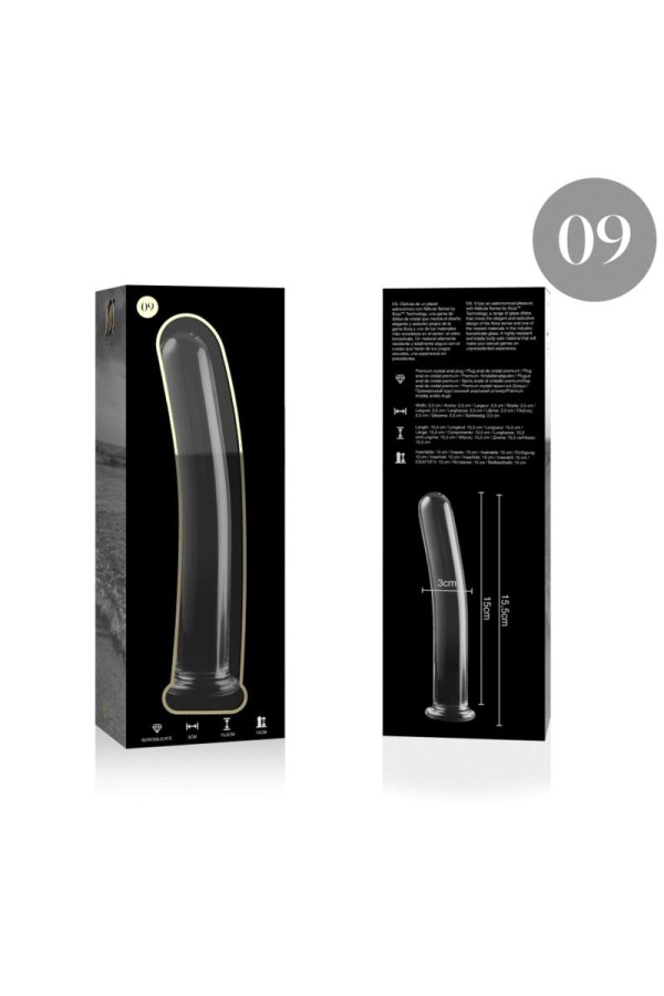 Modell 9 Dildo Borosilikatglas Klar 15.5 cm -O- 2.5 cm von Nebula Series By Ibiza kaufen | Fesselliebe