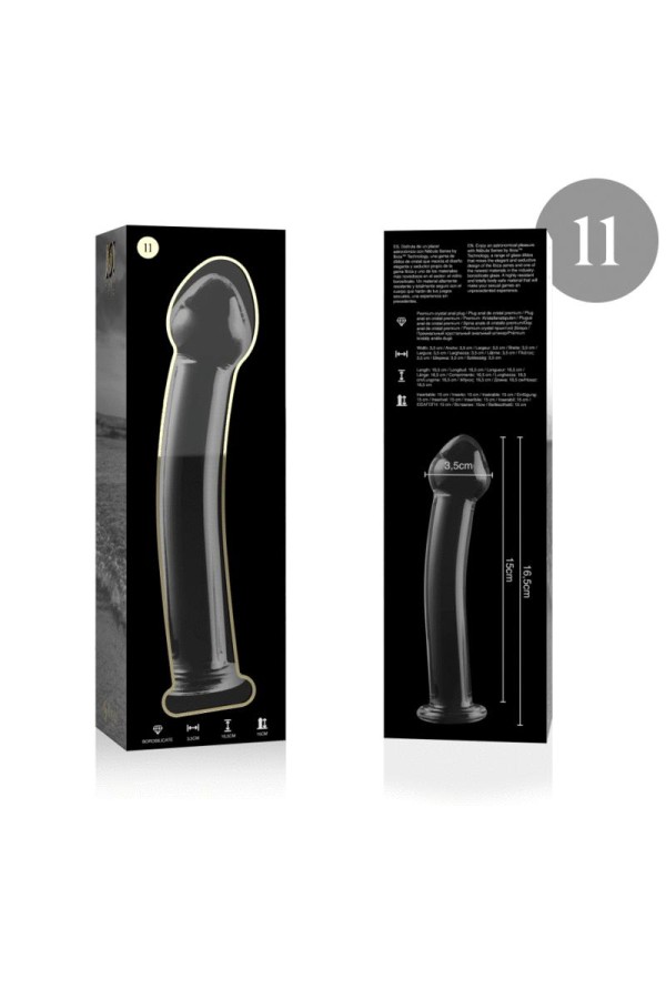 Modell 11 Dildo Borosilikatglas Klar 16 cm -O- 3 cm von Nebula Series By Ibiza kaufen | Fesselliebe
