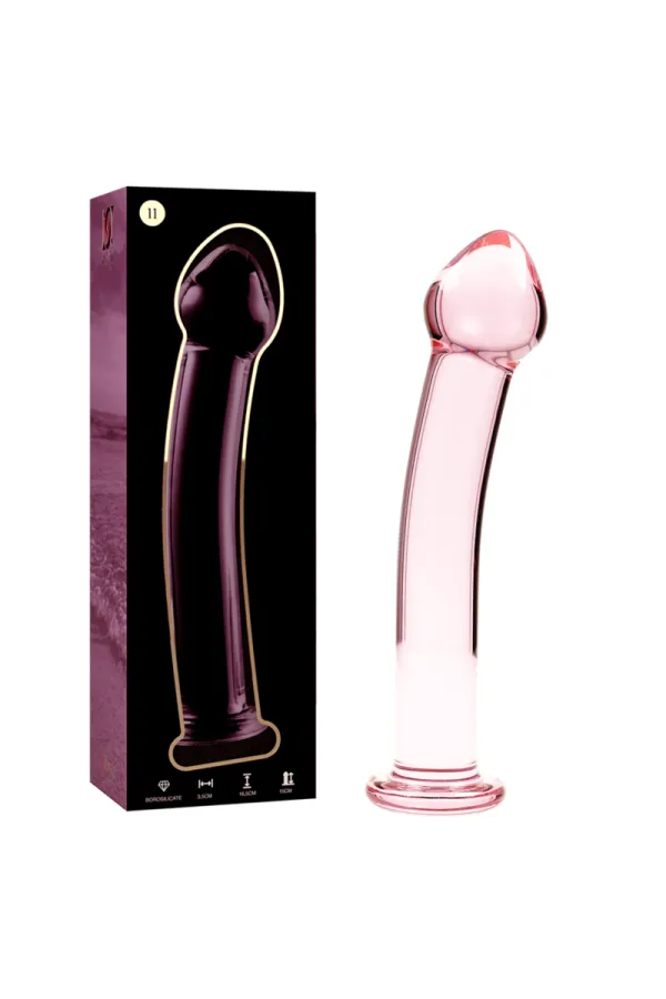 Modell 11 Dildo Borosilikatglas 16 X 3 cm Rosa von Nebula Series By Ibiza kaufen - Fesselliebe